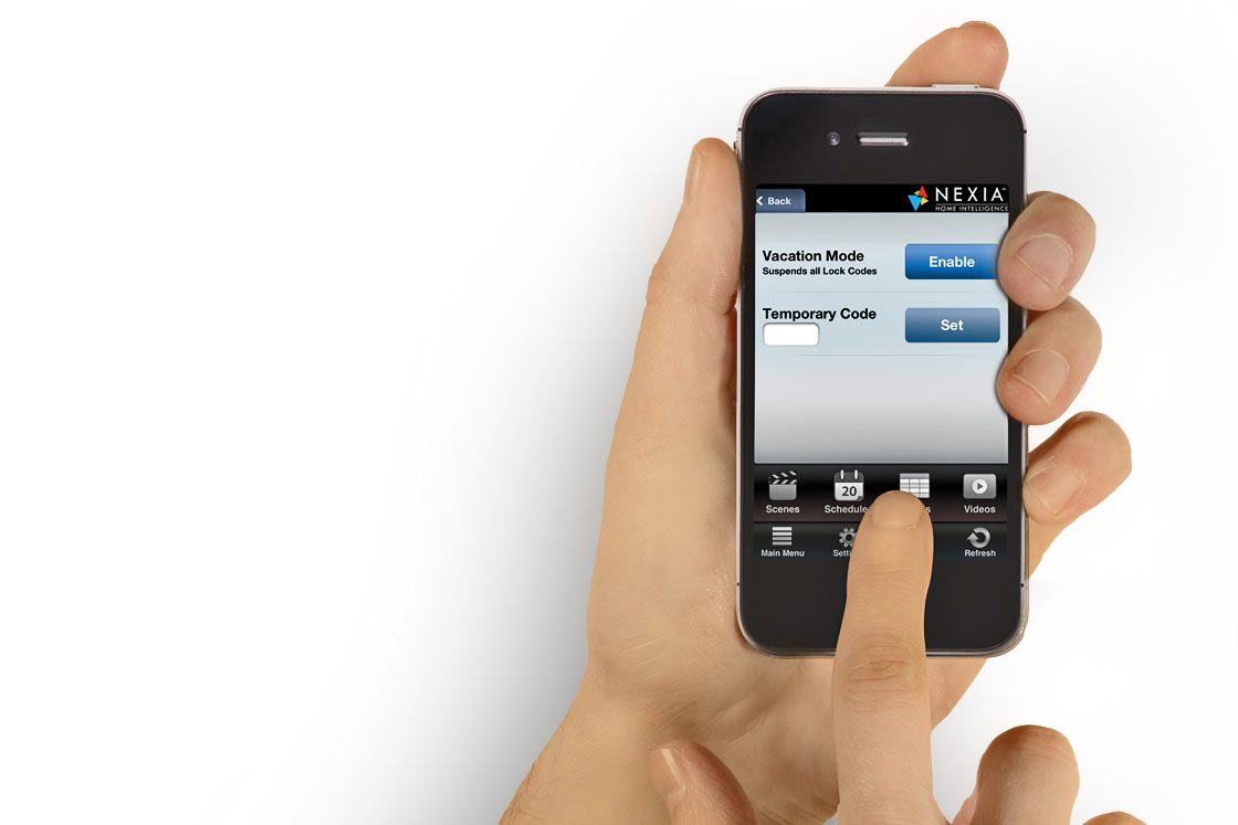 Nexia Features on the iPhone